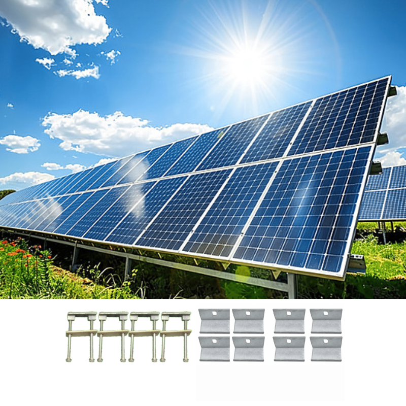 End Side clamps and mid clamps of solar 30mm in Gujranwala